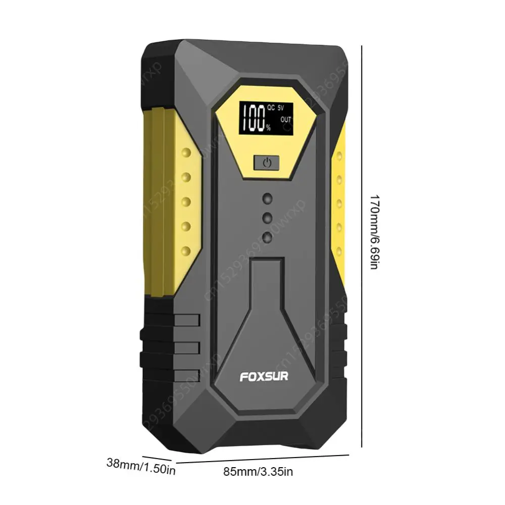 Car Jump Starter 26800mAh 800A Emergency Start-up Charger Petrol Car Power Bank Booster For Battery Starting Device