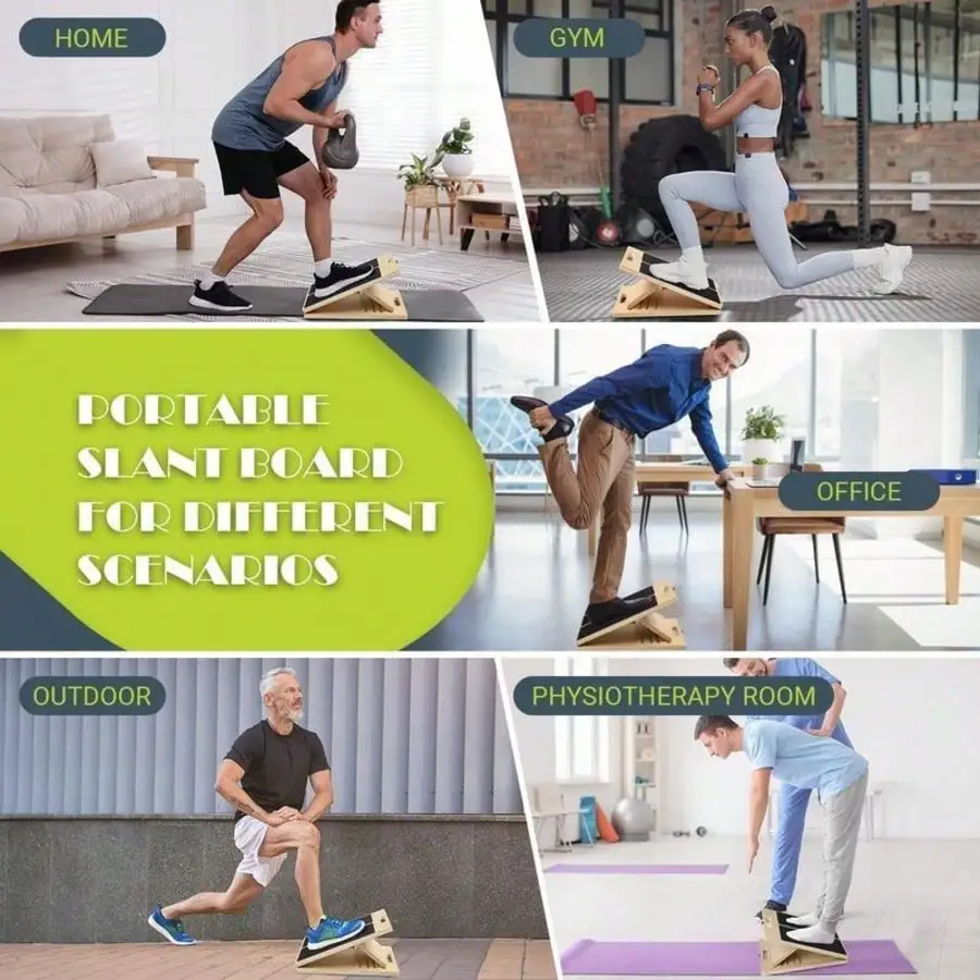 Adjustable Wooden Slant Board 3