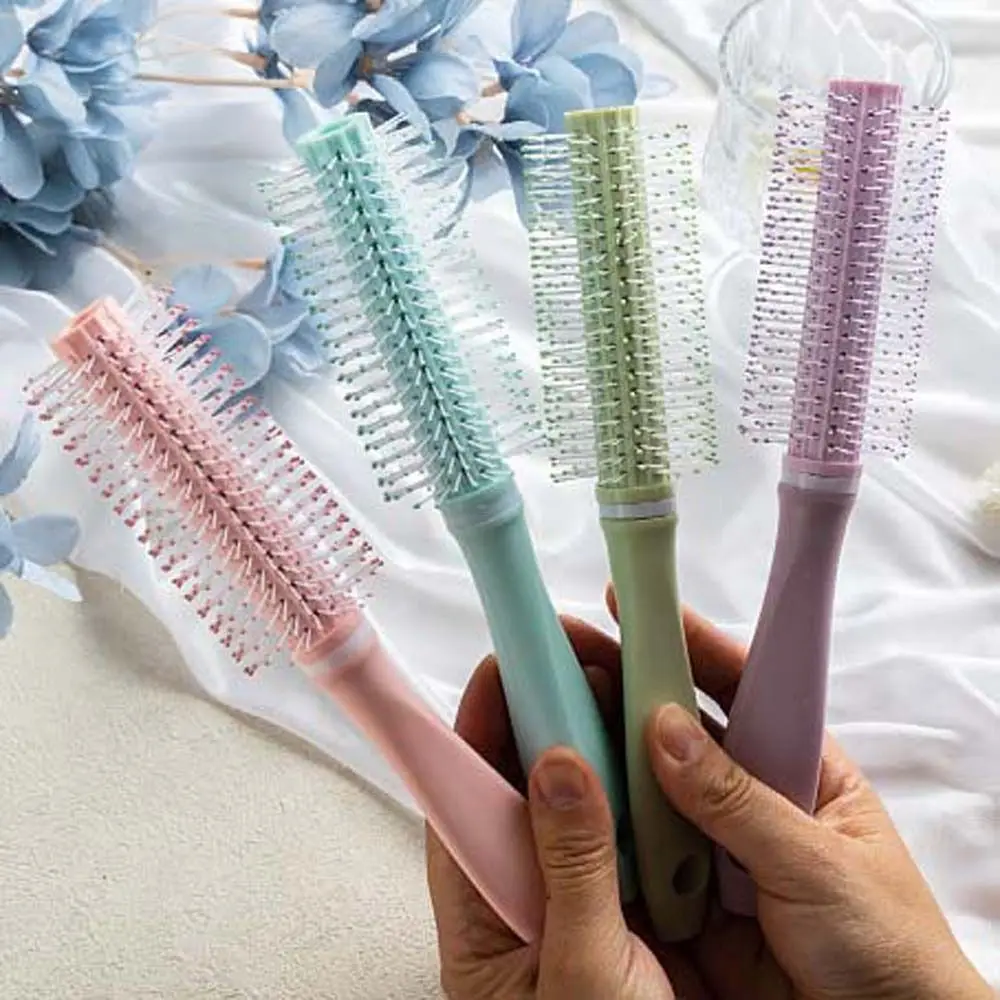 

Fluffy Hair Care Beauty Tool Hair Accessories Round Brush Roller Hair Brush Scalp Massage Curly Comb Hair Styling Tool