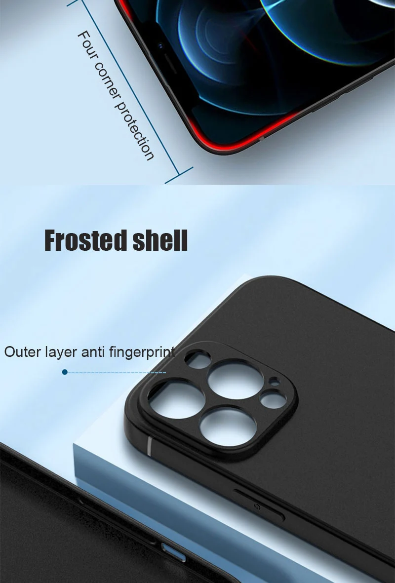 Luxuriöse schwarze Handyhülle für iPhone 16 15 14 13 Pro Max 16E 11 12 Mini 7 8 Plus SE 2020 2022 Silikon Soft Back Cover Case – Detail 4