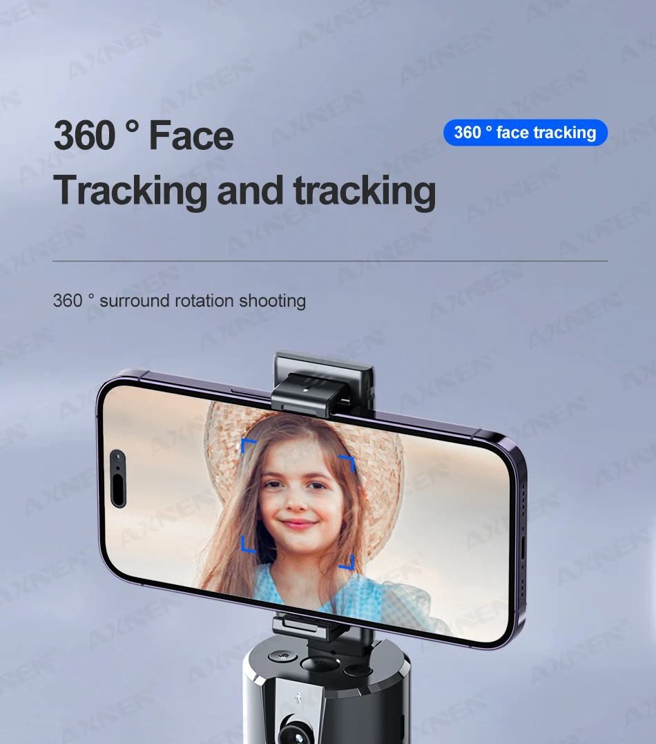 Axnen p02 360 graden smartphone gimbal met afstandsbediening_voghion.com