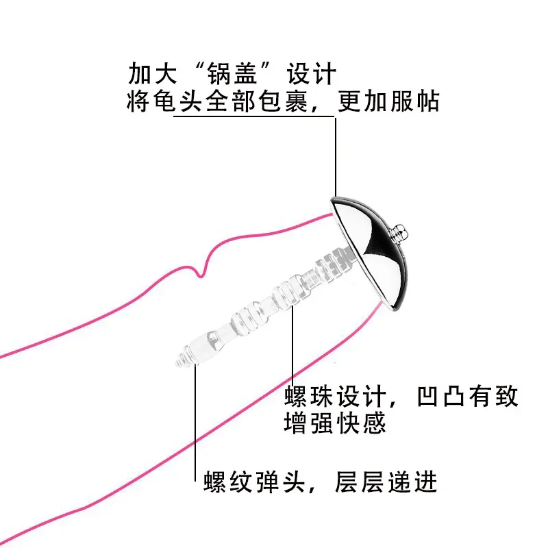 Urethral Dilator Sounds Cock Cages Electric Shock Penis Rings Delay Ejaculation Cock Ring Male Masturbation Sex Toys For Men