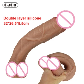 Soft Giant Dildo Realistic Silicone Huge Big Penis With Sucker Anal Sex Toys For Women Strapon Vagina Masturbator Sexual Product 1