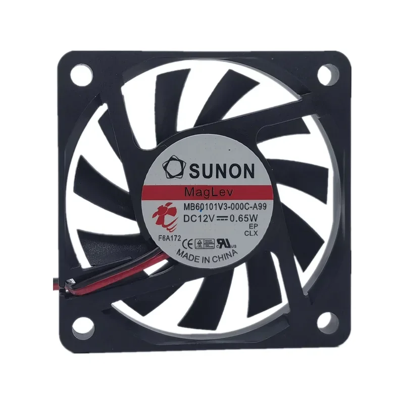 Новый вентилятор охлаждения для SUNON MB60101V3-000C-A99 12V 0,65 W 6010 6CM Магнитный левитационный тихий вентилятор охлаждения