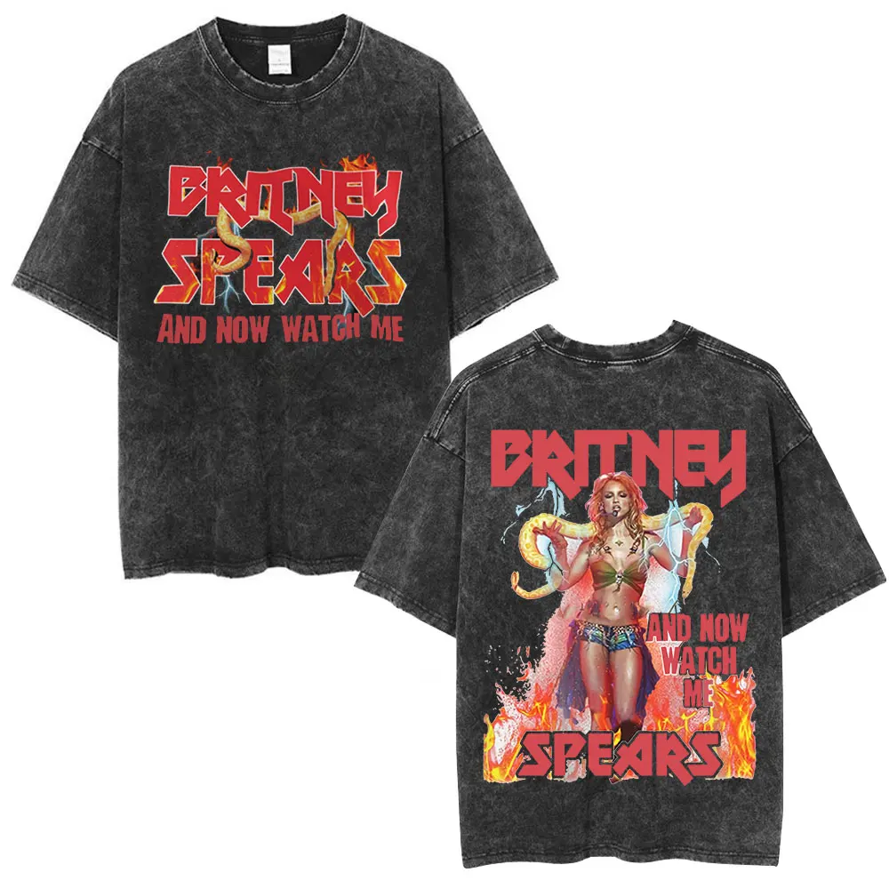 Britney Spears Oops! I Did It Again Tour 2000 Merch Vintage Washed