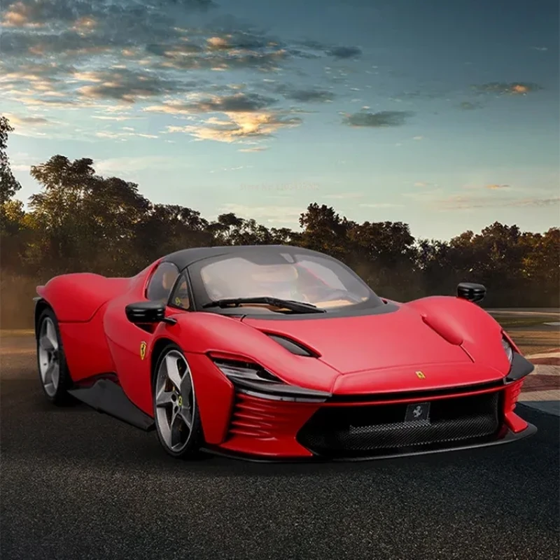 Bburago 1:18 Ferrari Daytona Sp3 Versione Raffinata Auto Diecast Model Edition Lega Veicolo Di Lusso Giocattoli Collezione Ornamenti Regalo