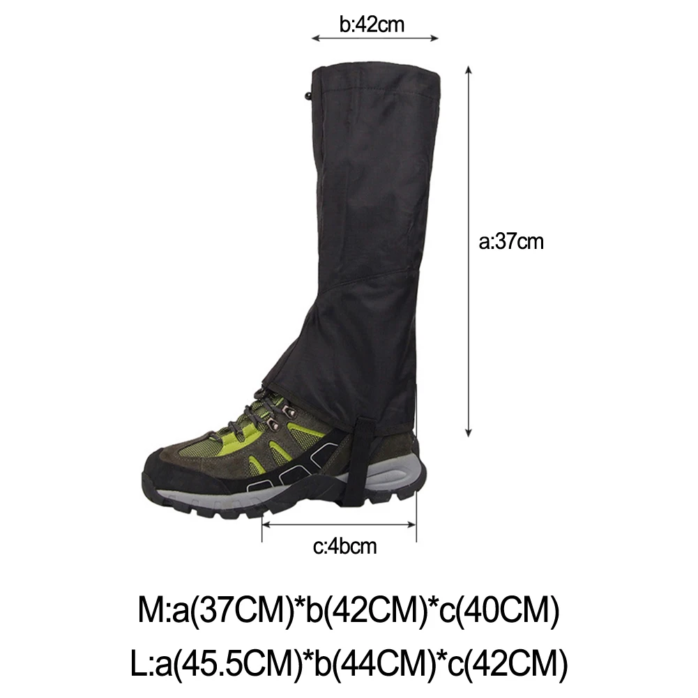 

Hiking Leg Cover Gaiter Snow Leg Spare Parts Waterproof Climbing Legging Cover Outdoor Accessories Boot Gaiters