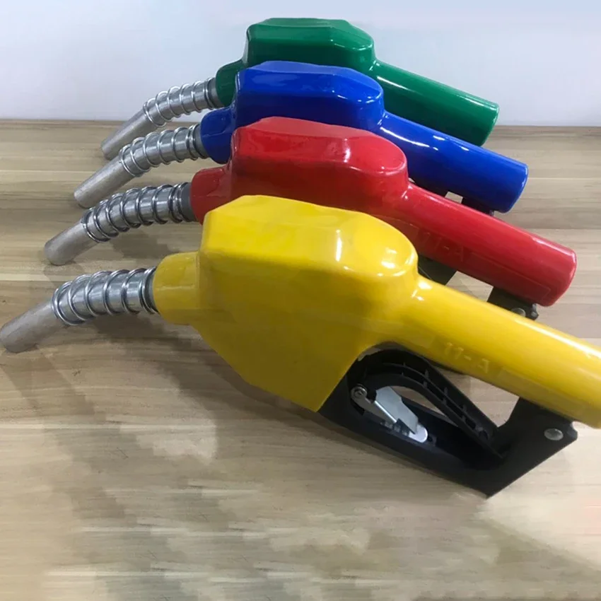 1/2" 3/4" Automatic Fuel Nozzle Automatic Shut Off Diesel Kerosene Biodiesel Fuel Refilling Nozzle Injector Stainless Steel fuel nozzle gun