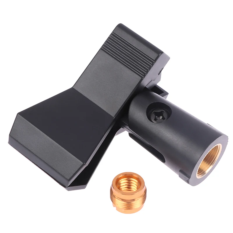 Hands-free Universal Flexible Quick Release Mount Adapter Portable Stand Accessory Microphone Clip Adjustable Replacement Holder