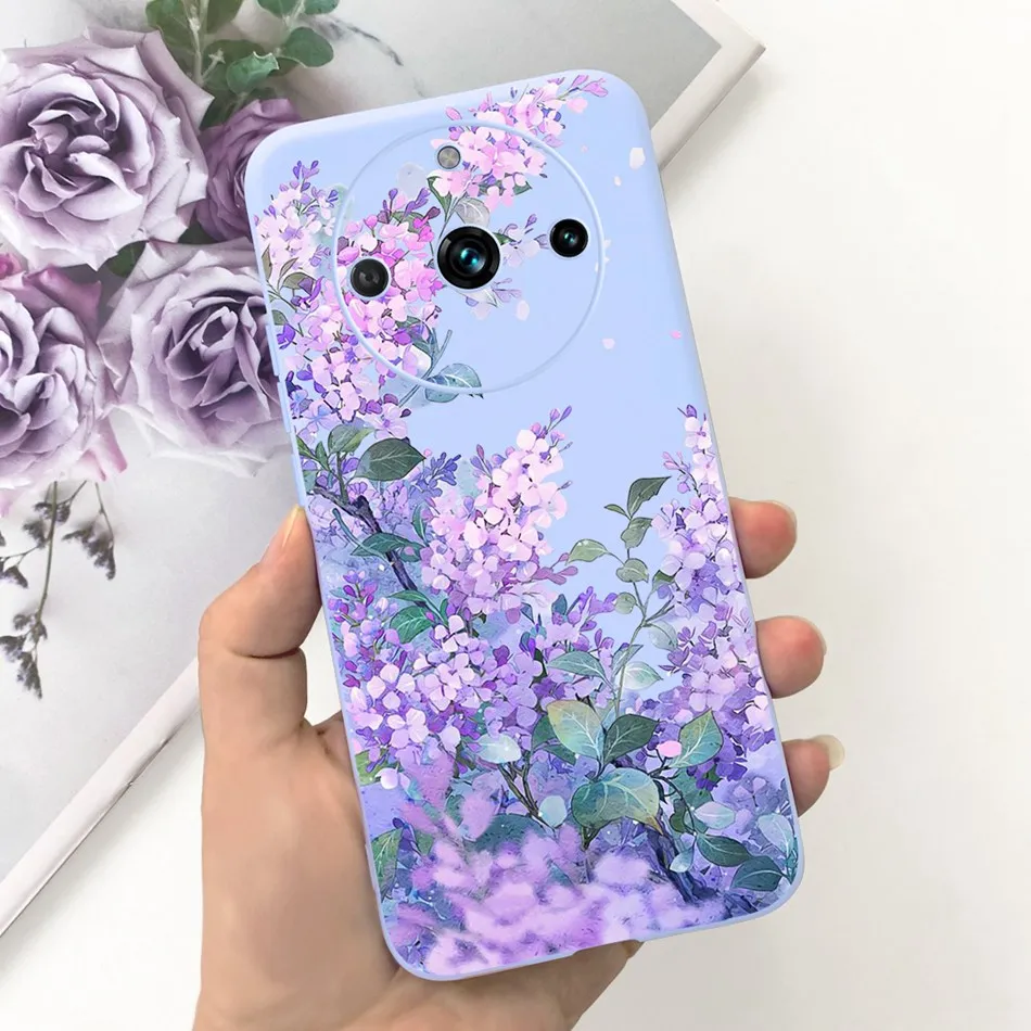 Fashion Moon Design Soft Silicon Protective Phone Case