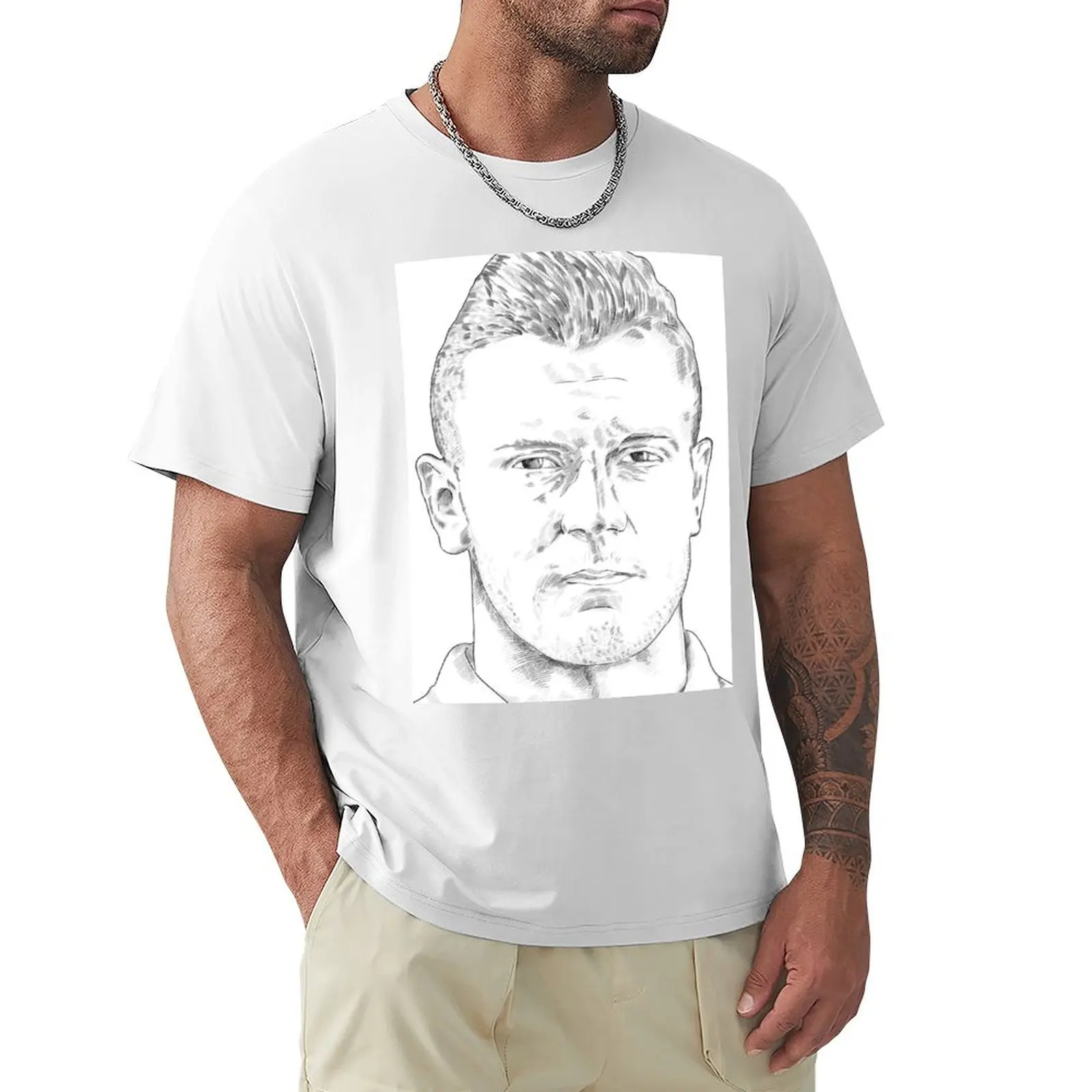 Jack Wilshere T-Shirt plain customs design your own tops oversizeds heavy weight t shirts for men