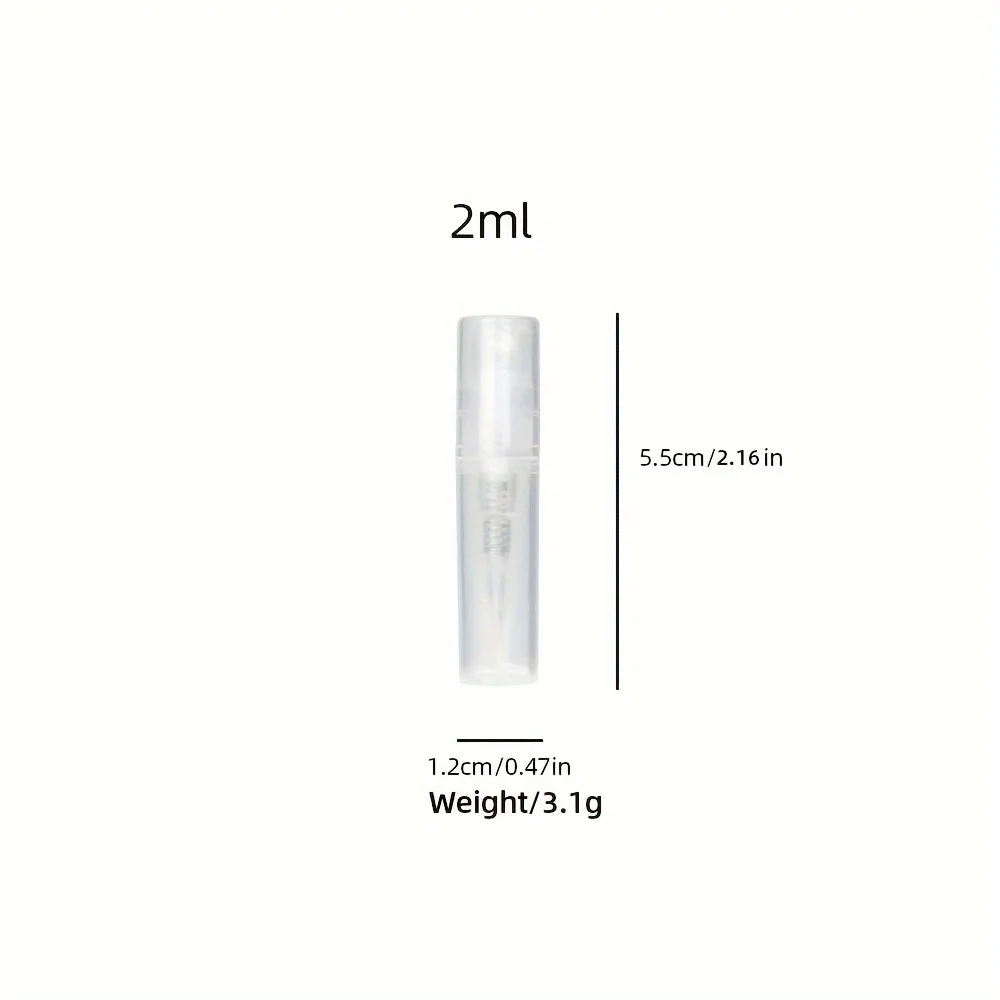 10pcs 4 Accessories 2/3/5ml Leakproof Travel Perfume Atomizer with 10 Spray Bottles, 2 Funnels, 2 Droppers Refillable 3