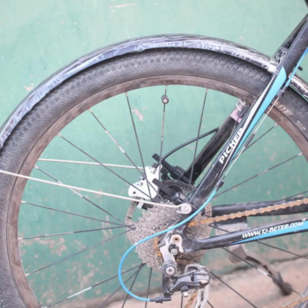 1Pair Bicycle Mudguard Folding Bike Mudguard Mountain Road Bike Front Rear Mud Guard Outdoor Cycling Replace Bicycle Fender