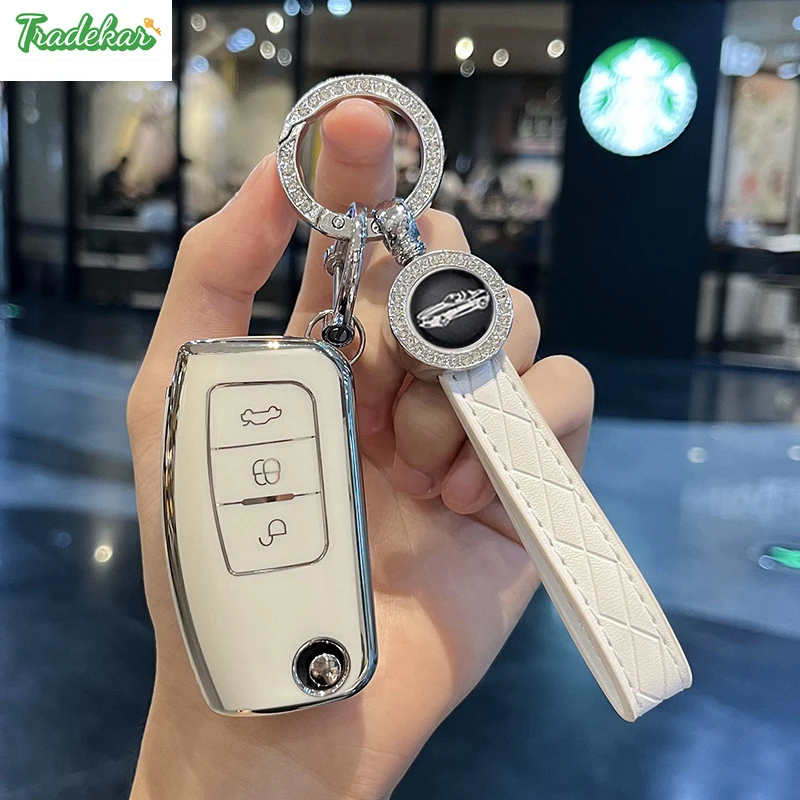 Per Ford Focus 2 3 Mk3 Mk4 Mondeo Mk5 Mk4 Fiesta Mk8 Mk3 Mk7 Puma Explorer Ecosport Kuga C Max Bronco Mustang Car Key Case Cover