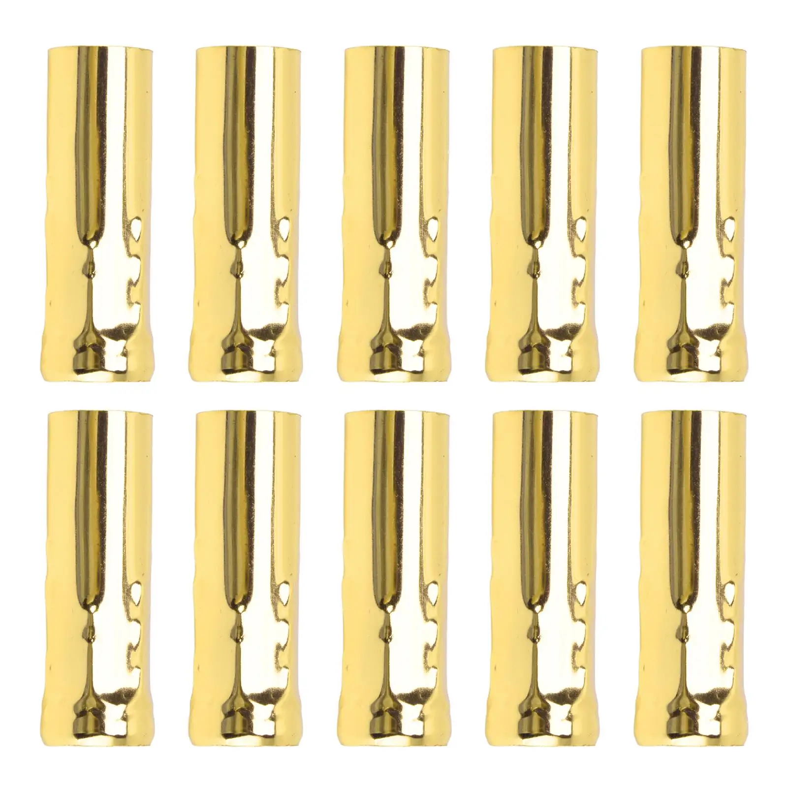 10Pcs E14 Lamp Holder Sleeve Metal Tube 25x80mm