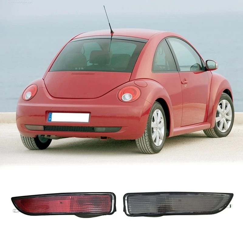 

Автомобильный задний бампер, противотуманный фонарь для парковки, задние фонари для Beetle 2006-2011, дымчатый черный корпус
