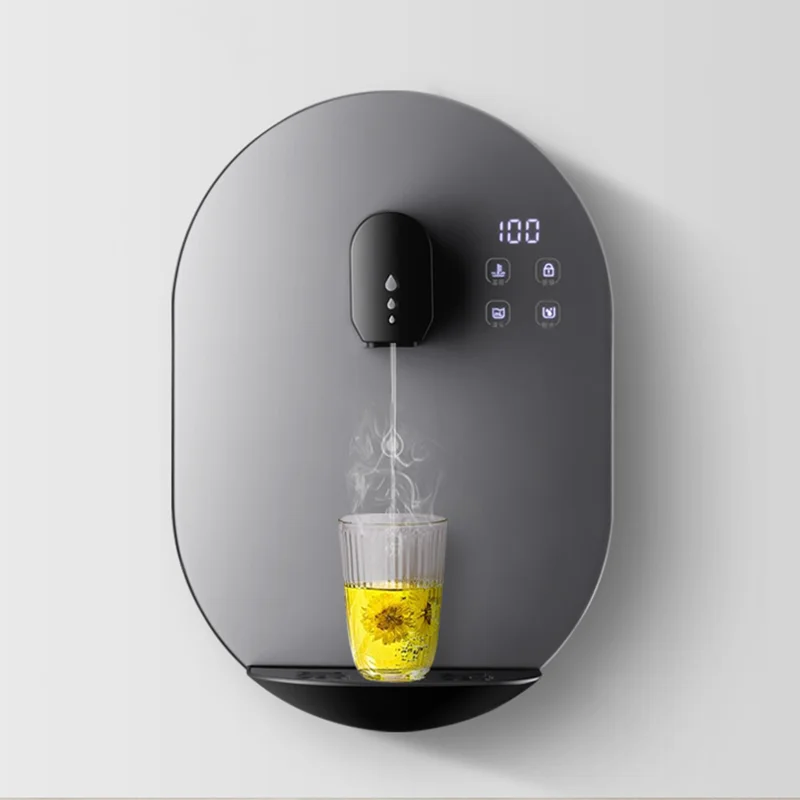 

Free shipping 220V Pipeline Machine Wall-mounted Instant Hot Water Dispenser Small Gutsless Fast Hot Household Water Dispenser