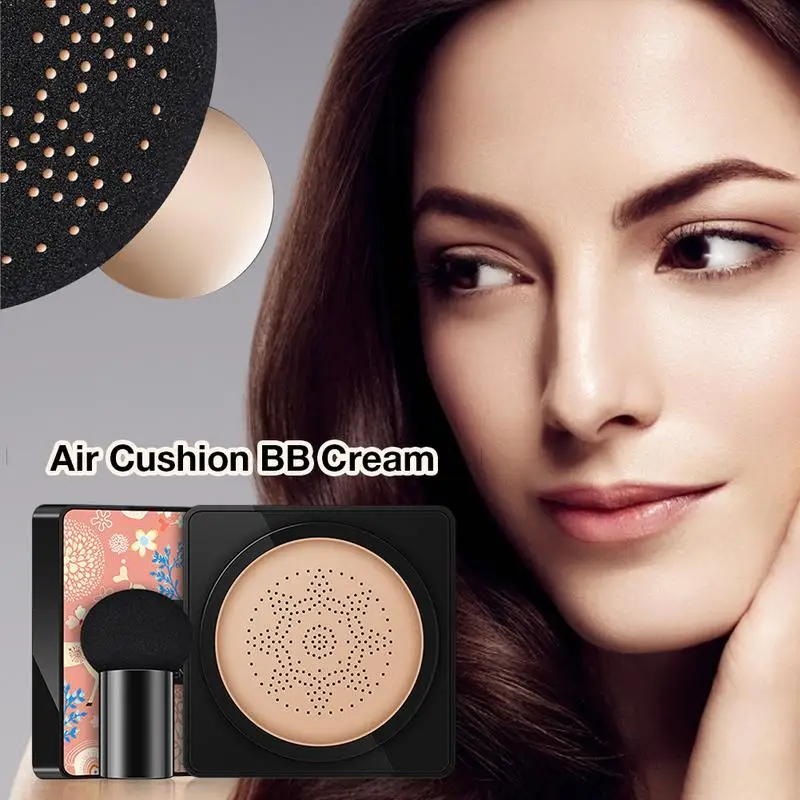 

CC крем основа под макияж с грибовидной головкой натуральный консилер крем для красоты воздушная подушка основа под макияж BB крем консилер Увлажняющий Яркий