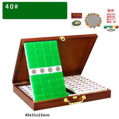 160pcs crystal mahjong tiles Singapore version with four animals flying  head mahjong tiles acrylic mahjong Environmentally MJ09