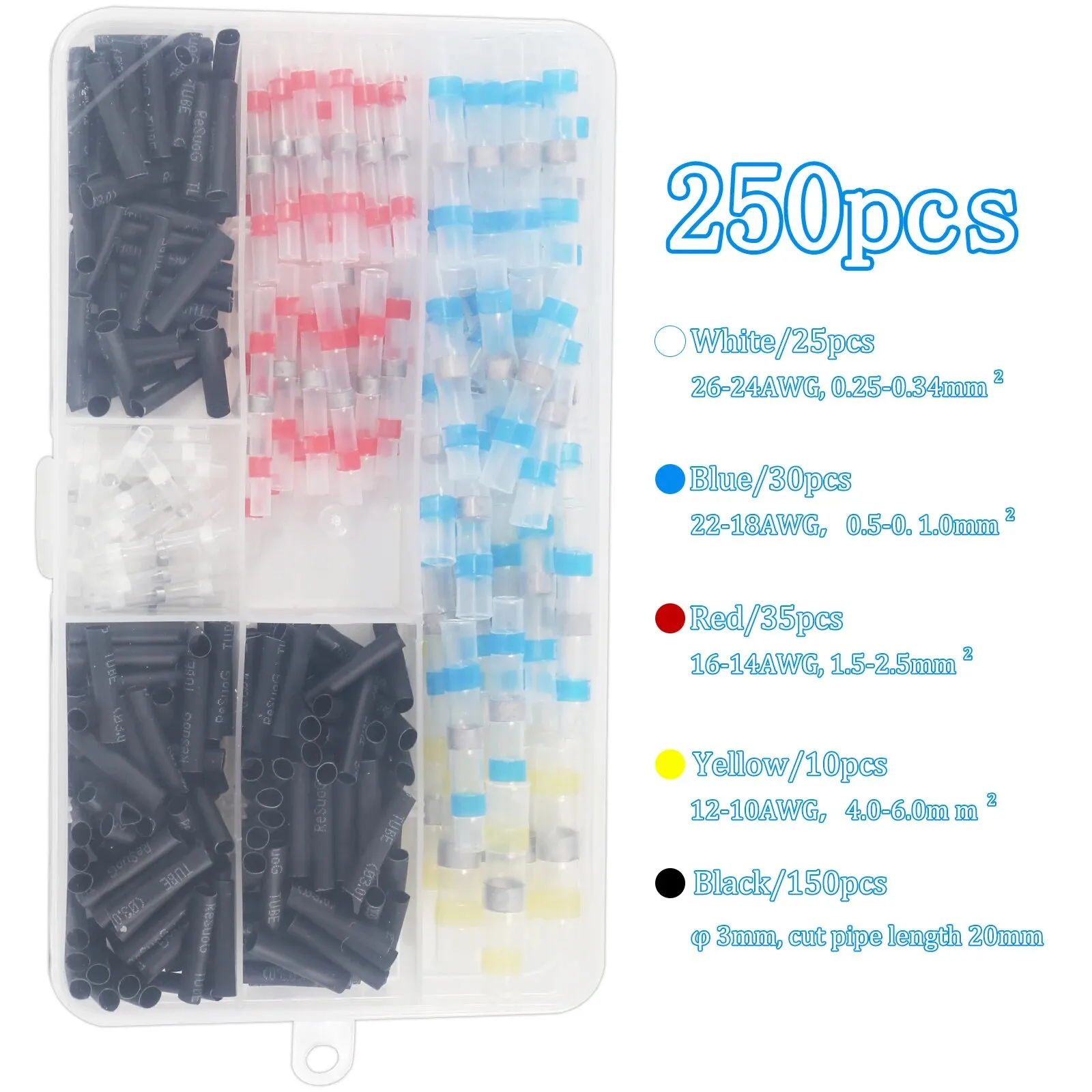 250pcs in box
