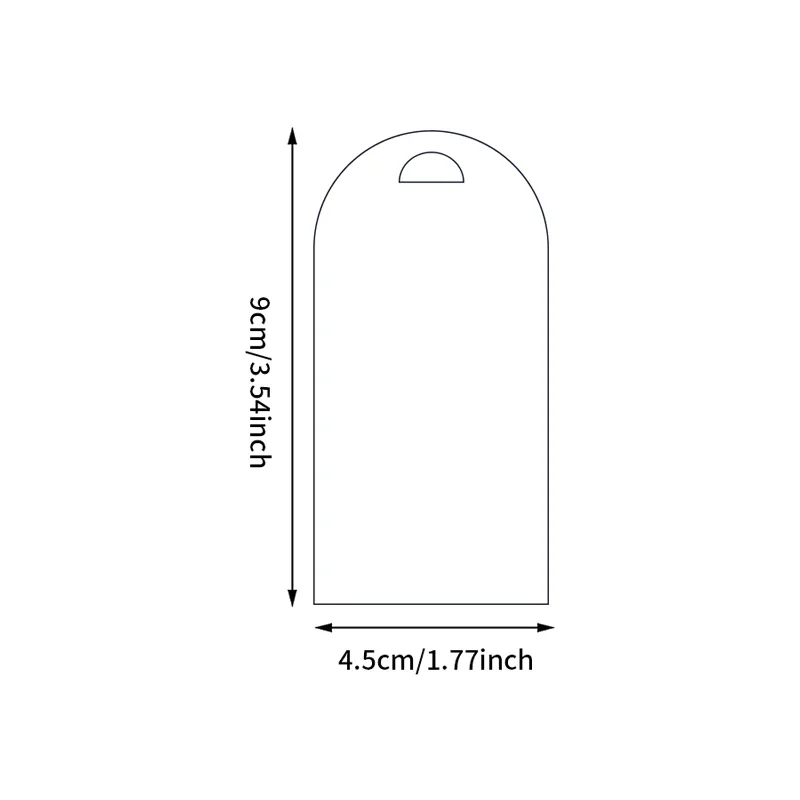Acrylic Wedding Place Card 2MM Thick Acrylic Name Tag Arch Clear Wedding Decoration Seating Cards DIY Hanging Sign 20/50Pcs place card holders place cards acrylic sign holders