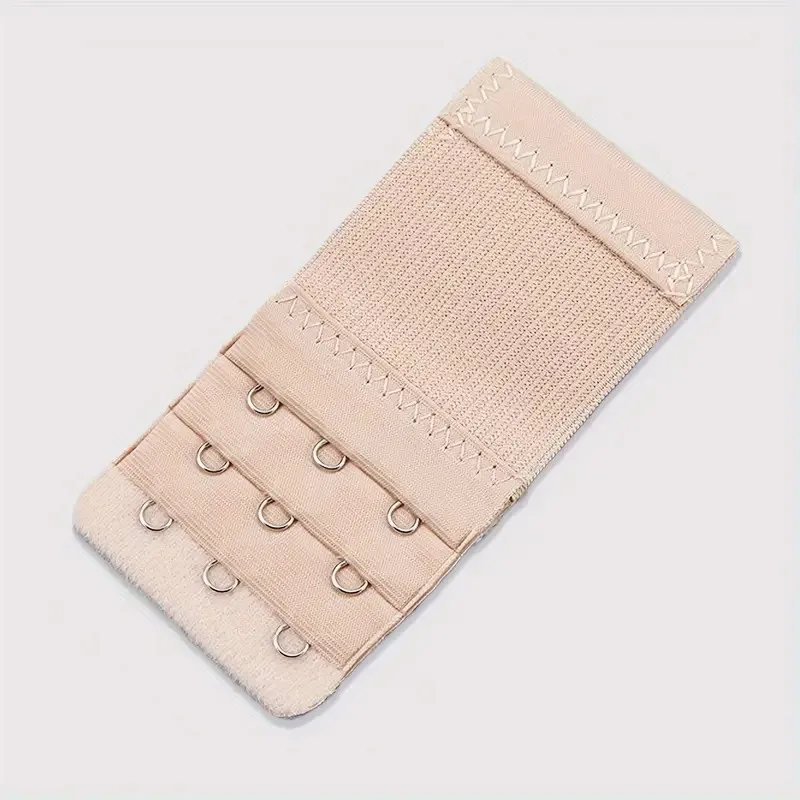 12 Estensori per Reggiseno Regolabili - Design a 2/3/4 Ganci, Tessuto Morbido ed Elastico, Adatti per Reggiseni, Canotte, Costumi da Bagno - Multicolore (Nero/Grigio/Beige/Bianco) - Cinghie di Estensione per Lingerie da Donna, Offrono Supporto e Vestibilità Duraturi - immagine 5