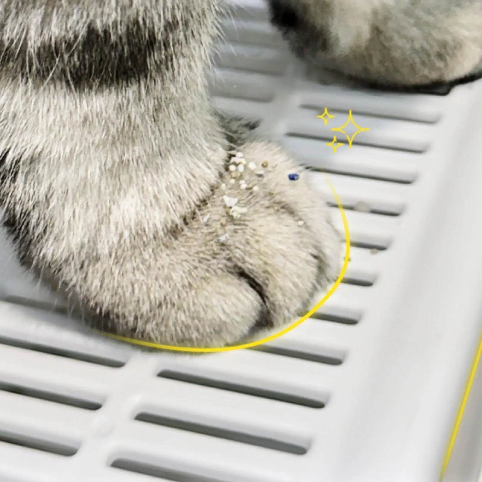 Multi Functional Cat Litter Box Steps Large Aperture Grid Washable Ramp for Small Elderly Cats Furniture Bed