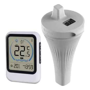 Pool Thermometer With Temperature Sensor For Pool Fish Tank Bathtub Water Temperature Gauge Temperature Monitor 1