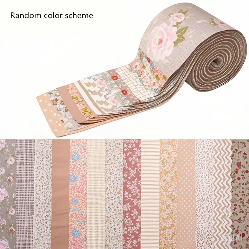 Cotton Parquet Jelly Roll Fabric for Sewing and DIY Projects