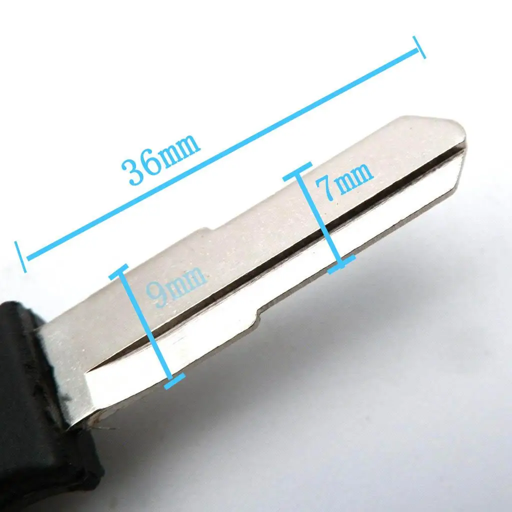 Motorcycle Keys Pack of 2/5/10pcs Blank Uncut Key for Some Chinese Scooter Motorcycle Moped Right Blade Groove