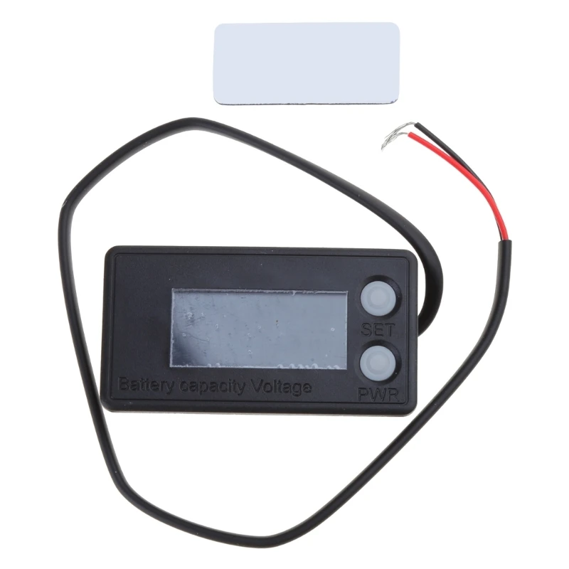 

8-100V LCD Display Voltmeter Meter Battery Power Percentage Tester