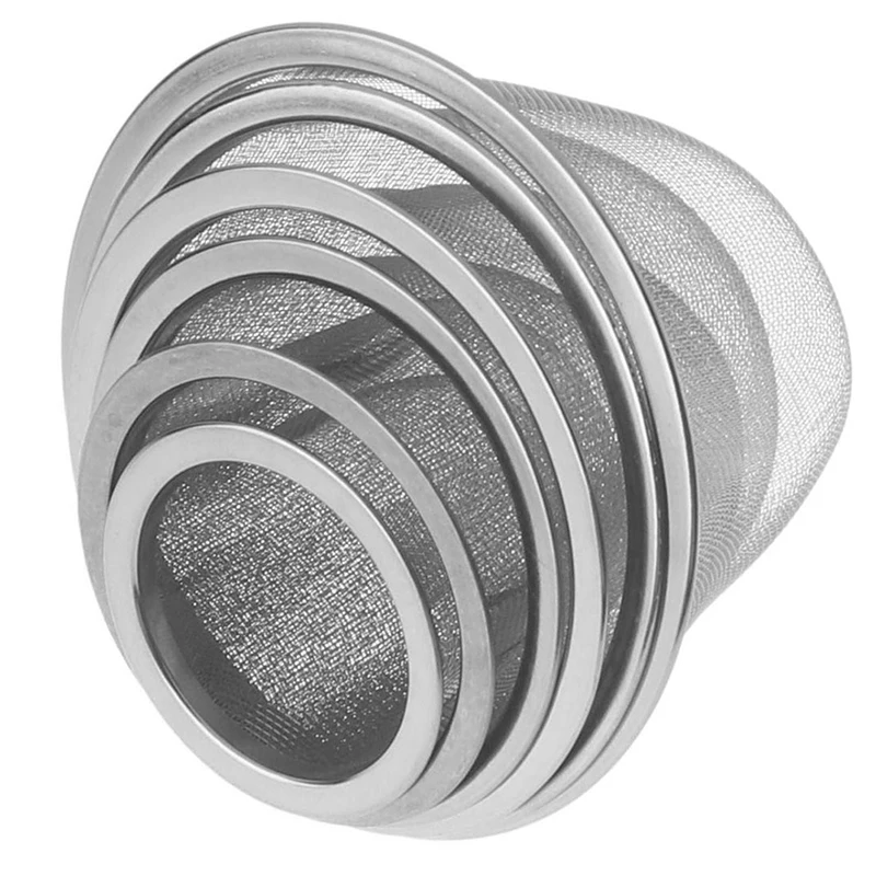 Reusable Stainless Steel Mesh Tea Infuser Strainer Teapot Tea Leaf Spice Filter Drinkware Kitchen Accessories Diameter 5-9.5CM tea filter,tea strainer,tea infuser