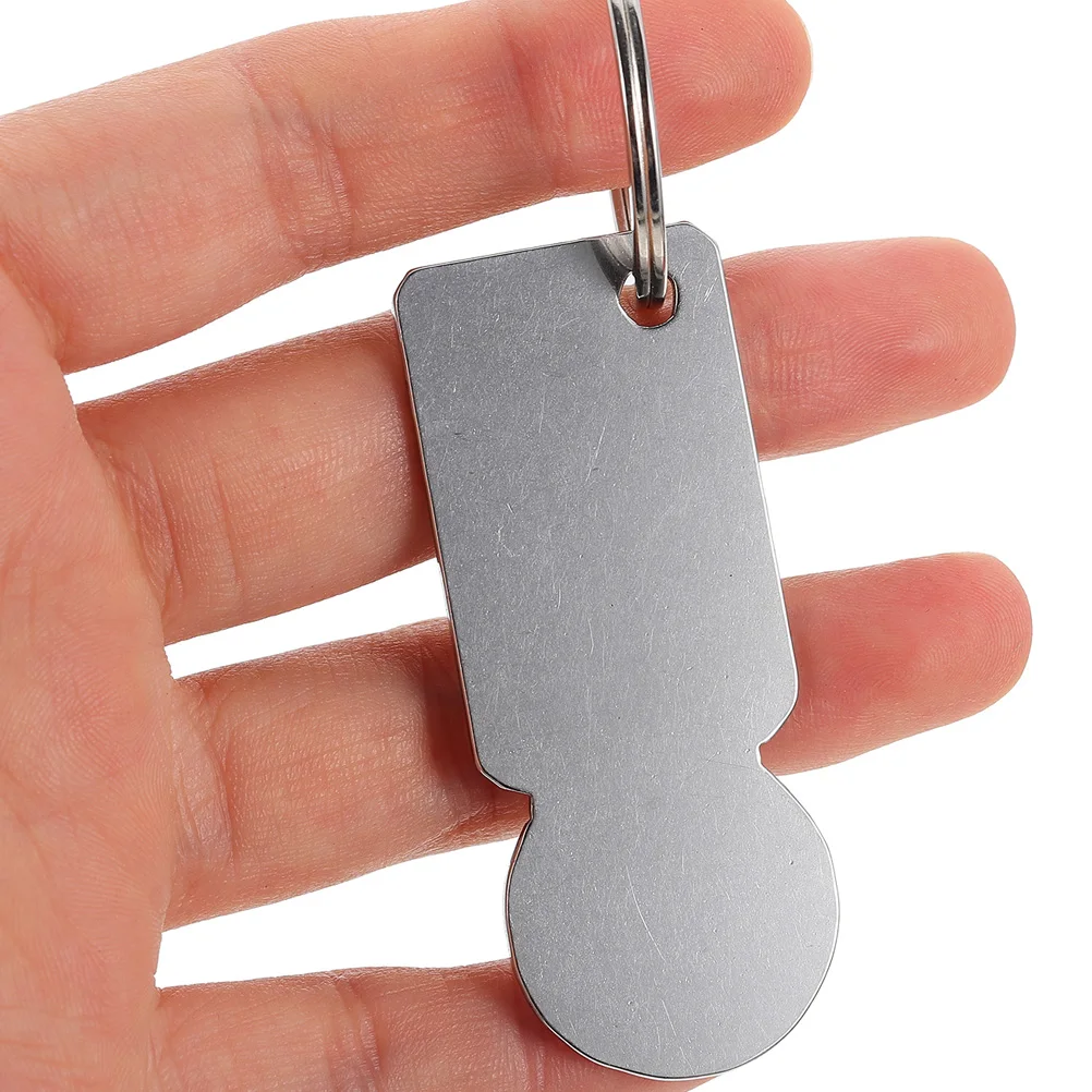 6/8/12Pcs Key Ring Metal Shopping Trolley Tokens Convenient Trolley Tokens Trolley Tokens Keyring Shopping Cart Token Solver 3