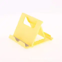 Portable Mini Phone Holder for Kitchen - Versatile Gadget & Organizer Accessory (Yellow)