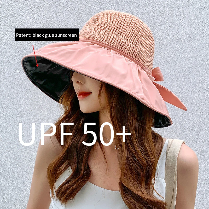 Uv Protection Foldable Sun Hat, Sun Hat Women Uv Protection
