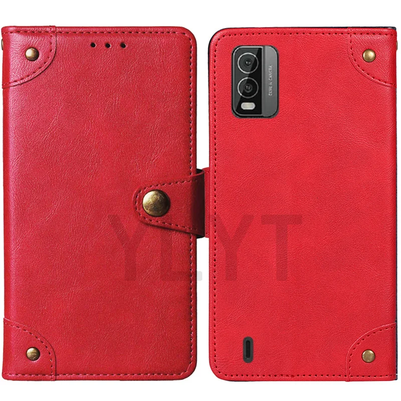 iTien Retro High-Quality Flip Deluxe Leather Phone Wallet Case