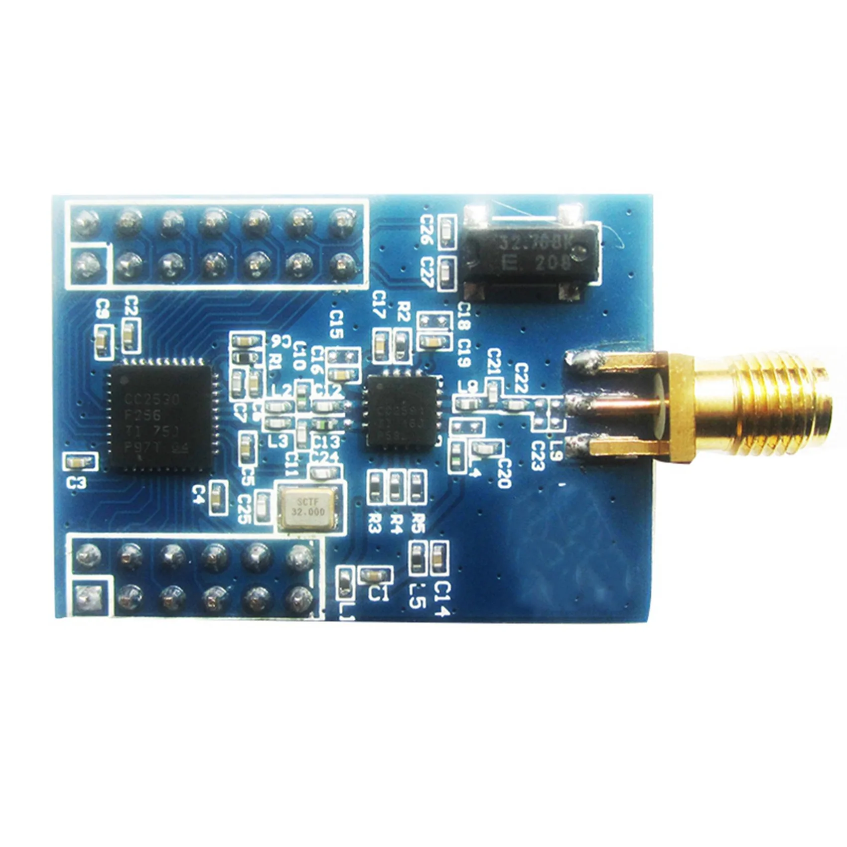 FC-[IANC-AB01] 2X 지그비 변환 시리얼 포트 TTL Uart 무선 PA 모듈 CC2530+CC2591 지그비 모듈 CC2530 개발 보드