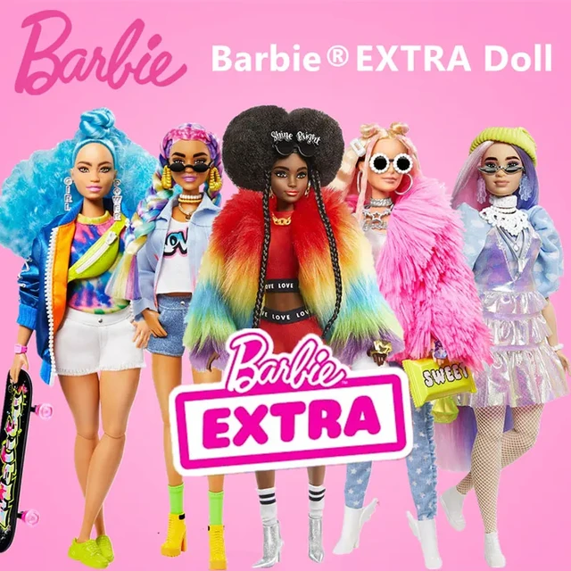 Original barbie pouco carrinho de cuidados com o bebê combinação conjunto  presente menina princesa casa jogar brinquedo aniversário presente natal  fjb00 - AliExpress