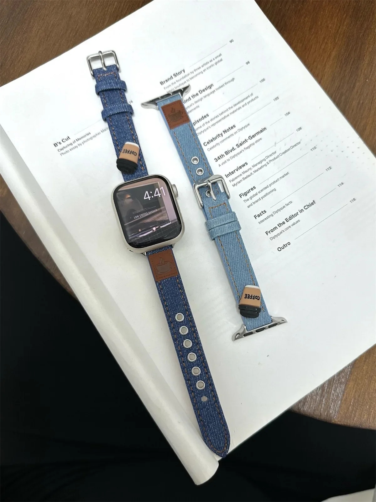 Bracelet de montre pour iWatch 42/44/45/46/49 mm 38/40/41 mm Bracelet de montre tendance en cuir PU pour montres de la série Ultra2 Série 10/9/8/7/6/5/4/3/2/1_voghion.com
