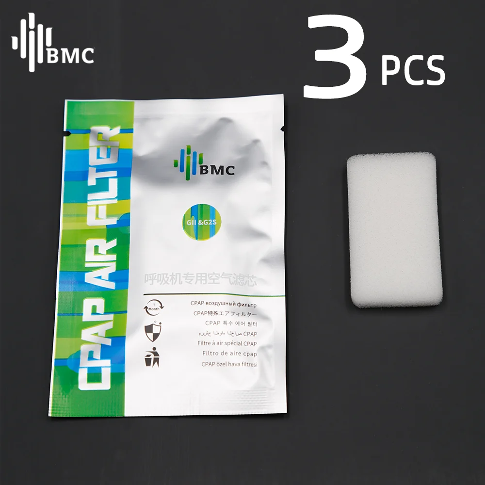 Air Filter Sponge Dust Filter For GII/G2S Series CPAP BiPAP Machine Sterile Independent Packaging Washable