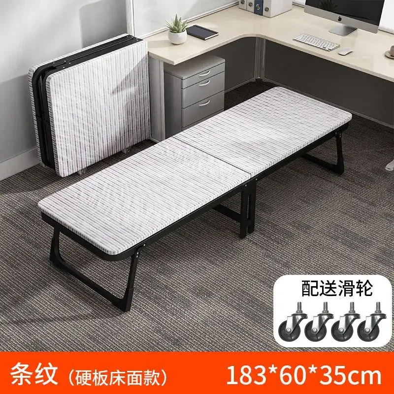 

2023 Year New Aoliviya Official New Office Lunch Break Folding Bed Single Bed Portable Home Marching Hard Bottom Bed Accompanyin