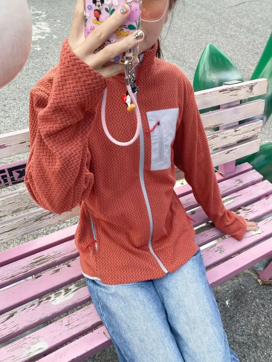 Tagkita Cationic Air Fleece 풀 지퍼 스탠드 칼라 오픈 가디건 따뜻한 야외 의류 폴리에스테르 섬유 유니버설 레귤러 길이