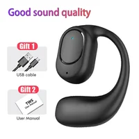 Wireless Bluetooth Headset Full Open Headphones Air Conduction Ear Hook Earphones Handsfree Noise Canceling Audifonos Sports 1