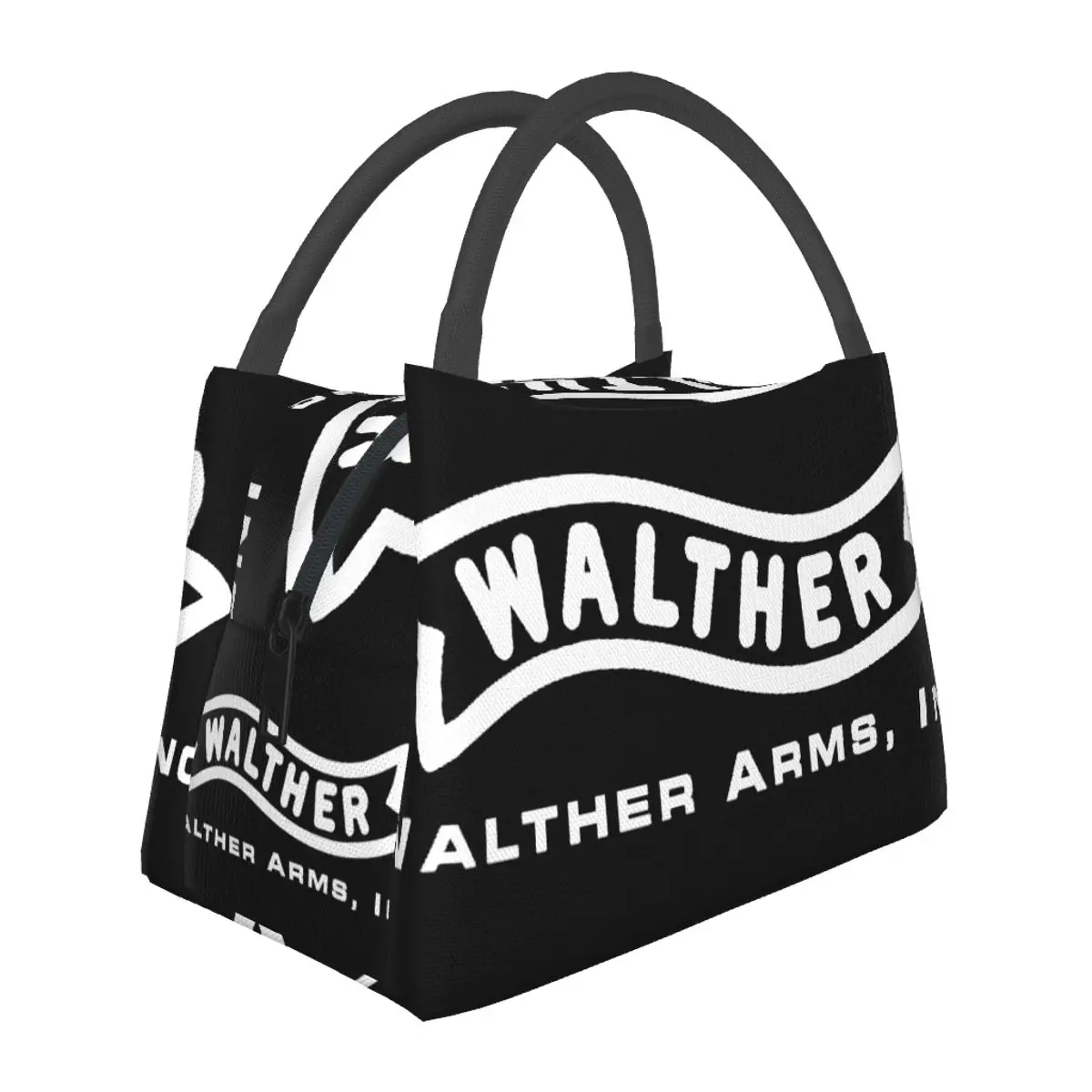 Walther Arms Logo Portable insulation bag for Cooler Thermal Food Office Pinic Container