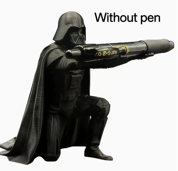 3d Printing Bat Pen Holder Handheld Personalized Stationery Storage Desktop Trendy Play Decoration Office Learning Fun Ornament