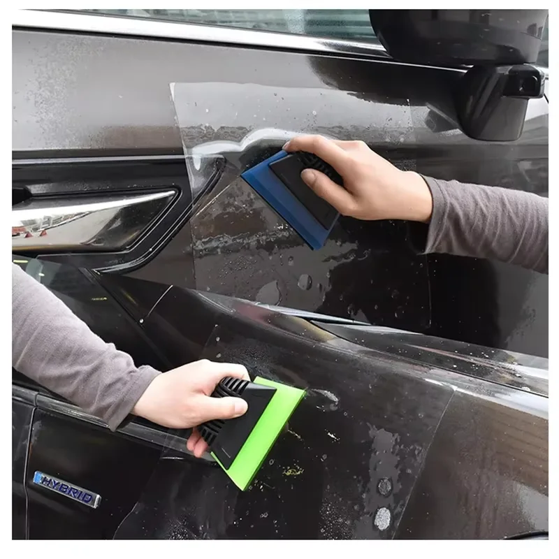 1PC Silicone Scraper for Car Glass Rubber Squeegee Window Tint Tool Glass Water Wiper Mirror Cleaning Water Blade Car Parts 6
