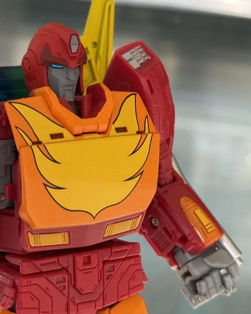 ABS Casting Replacement Head Upgrade Kit For Kingdom Rodimus Prime-ACHAI STUDIO Accessories