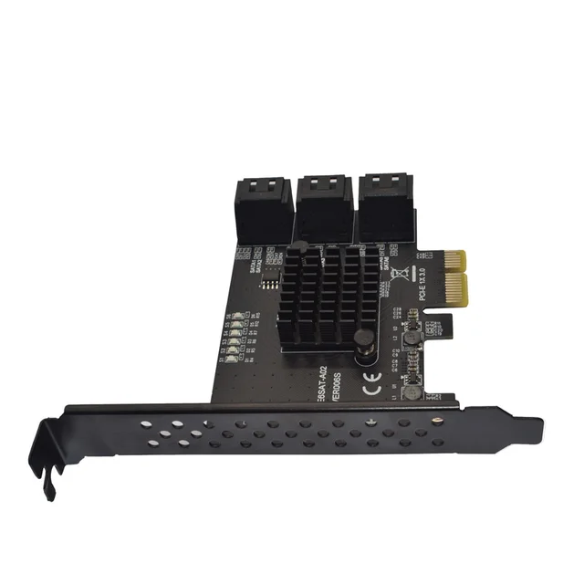 Carte Contrôleur PCI Express Vers Ports SATA III 6Gb/s RAID