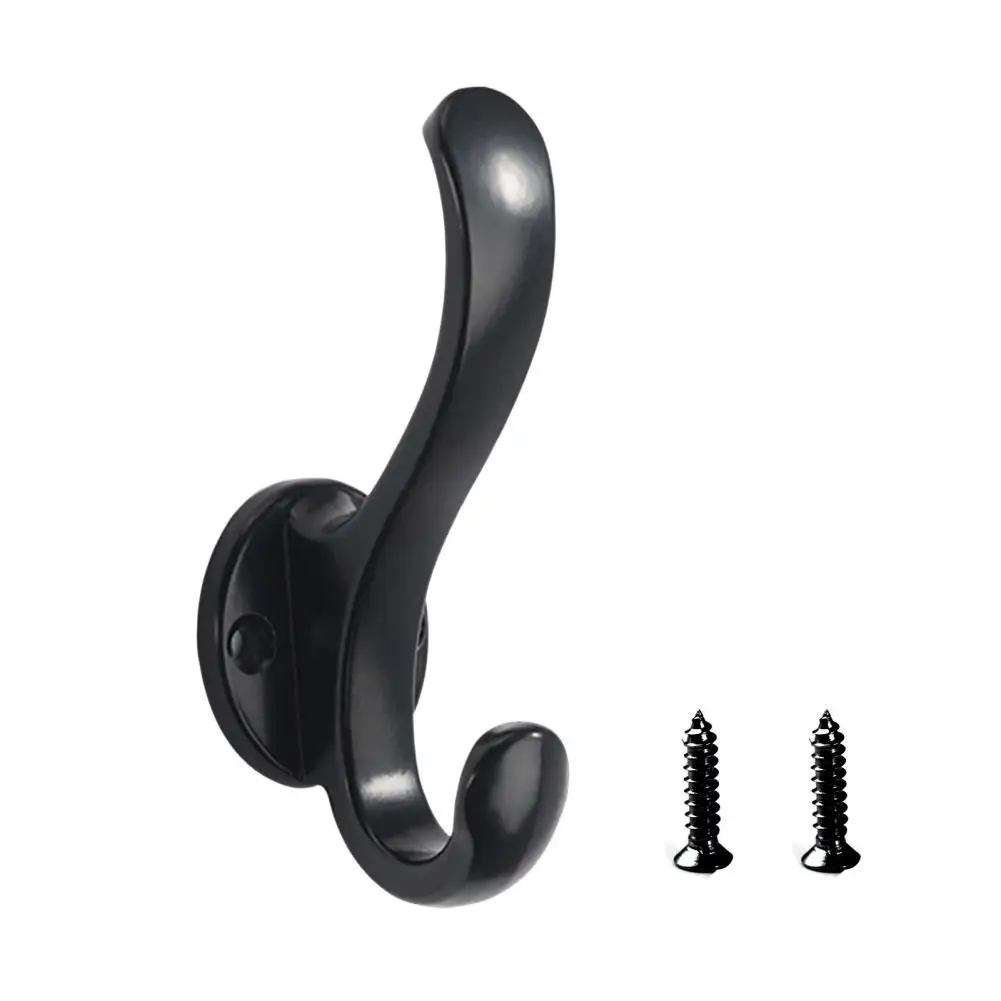 Retro Metal Storage Hook With Screws Towel Hook For Bathroom