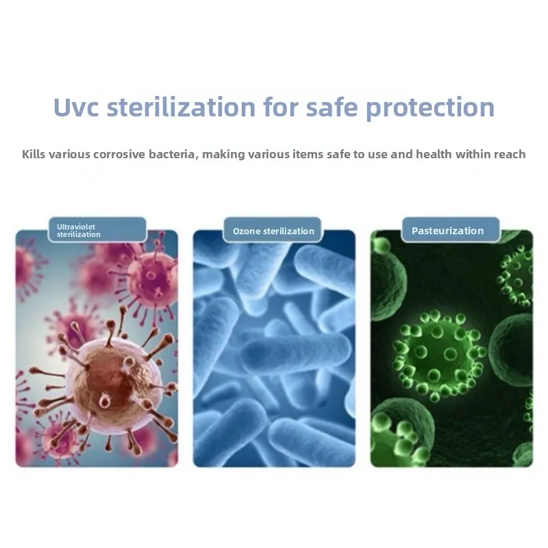 다기능 UV 살균 기술이 적용된 네일 도구 살균기, USB 충전식 네일 및 메이크업 도구 세척 박스